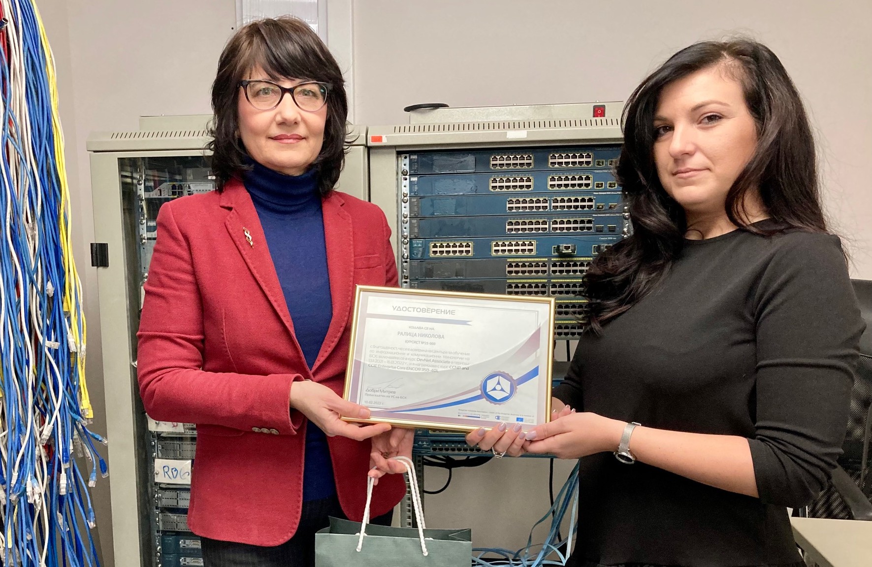 Ралица Николова е Курсист № 25 000 на Центъра за обучение по ИКТ към БСК
